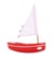 Bateau Le Bâchi rouge 17cm - Maison Tirot