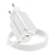 Mayaxess Chargeur Secteur pour iPhone 13 18W + Câble Lightning 1m Blanc