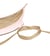 Bobine 100m cordon métallique beige