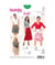Patron Burda 6682 Jupe du 36 au 50 taille n°FR 36-50