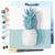 Mini Peinture par Numéro Figured'Art 20x20cm avec cadre Ananas - Petit Format