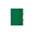 Trieur 12 Compartiments Vert - Exacompta
