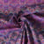 Tissu Voile de Coton Pluméa sur fond Violet - Au mètre