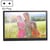 Cadre Photo Numérique 17 Pouces LED Haute Résolution Avec Télécommande Or Noir YONIS