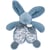 Doudou lapin bleu 18 cm - Doudou et Compagnie