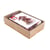 Déco en bois Maison d'été, 6cm ø, rose / rose foncé, 9cm, en 8 pièces, boîte 1 Set