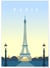Affiche ville Paris 3 | A3 : 29,7x42cm