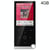 Lecteur MP4 Rouge Écran Tactile 2.4' 4GB Audio Vidéo Sans Bluetooth Gris YONIS