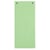 Paquet 100 fiches intercalaires horizontales unies perforées - 105x240mm - Vert - x 12 - Exacompta