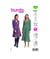 Patron Burda 5885-Robe taille n°FR 36-46