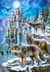 Puzzle 1500 pièces - Loups devant le Château - Castorland