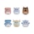 Squishville - Pack 6 peluches Mini Squishmallows Honour Squad 5 cm