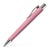 Stylo à bille - Rose - Encre bleue - Pointe moyenne - Grip - Rétractable - Faber-castell - Poly Ball