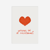 Carte postale - Julie Adore - Amour - 14,8 x 10,5 cm - Made in France