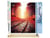 Peinture par Numéro Figured'Art - Les Rails en Automne - Kit de Loisir Créatif DIY Numéro d'Art Complet - 40x50cm toile roulée + châssis en bois à monter