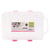 Coffret de rangement Vaessen Creative - Plastique - M51933 - 23,5 x 15,5 x 4,7 cm