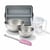 Set pâtisserie avec moule 2 baguettes de pain 36 x 26 cm en silicone, 2 bols à mixer, verre mesureur et spatule Zenker