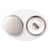 5 BOUTONS de TIGE METAL Argenté Plat diamètre 15 mm 1 trou - creation couture Diy