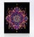 DIAMOND DOTZ kit fond noir suédine - Mandala