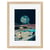 Image encadrée Futur Retro 30x40 cm