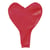 Ballons en latex, Coeur, ø30cm, rouge classique, 8 pces