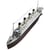 Premium Series - RMS Titanic - Maquette 3D en métal avec 3 feuilles