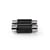 Nedis Adaptateur Audio Stéréo 2 RCA Femelle vers Femelle Connexion Stable Noir