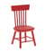 Chaise miniature - Rouge - 4,5x4x8,5cm - Rico Design Rouge