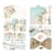 12 papiers scrapbooking motifs à découper 15,5 x 30, 5 cm Craft O Clock SCENT OF NOSTALGIA 654216