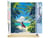 Peinture par Numéro Figured'Art - Paradis tropical du surf - Kit de Loisir Créatif DIY Numéro d'Art Complet - 40x50cm toile roulée + châssis en bois à monter