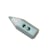 Bouton en forme de crayon couleur Bleu Layette 0,7cm x 2cm