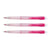 Lot de 3 Porte-mines PILOT Super Grip Neon - 0,5 mm - Rose