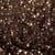Tissu Maille stretch Sequin Bronze