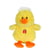 Peluche - Les Pakidoo sonores  en peluche 15 cm - poussin