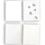 MégaCréa DIY - Carte double shaker Etoiles Carte à paillette 14cm