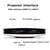 Mini Vidéoprojecteur Android 720P LED 3000 Lumens HD WiFi Bluetooth Portable YONIS