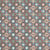 Tissu Coton Cretonne enduit Marrakech sur fond Orange - Au mètre