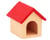 Niche pour chien miniature - Rico Design - Rouge