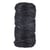 Fil de jute, 6 plis, 6mm ø, noir, bobine 35m