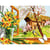 Princesse - Canevas Antique Le Printemps à La Fenêtre 50x65 cm