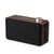 Enceinte Bluetooth Bois Touché Luxe Autonomie Longue 5W Bass Puissant AUX TF FM Marron YONIS