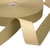 Sangle bicolore réversible 38mm vert kaki/lin au mètre