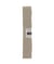 Biais de jersey en coton uni 1,5m x 20mm - Passion Rubans Marron