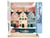 Peinture par Numéro Figured'Art - Affiche Vintage Copenhague - Kit de Loisir Créatif DIY Numéro d'Art Complet - 40x50cm toile roulée + châssis en bois à monter