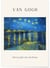 Affiche Van Gogh - Starry night over the Rhone | A3 : 29,7x42cm