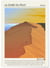 Affiche La Dune du Pilat Vintage | A3 : 29,7x42cm