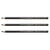 Crayon de couleur Faber-Castell Polychromos - Mine 3,8 mm - Noir - Lot de 3