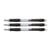 Porte-mines PILOT Super Grip H-187SL - Lot de 3 - Mine 0,7 mm - Corps noir