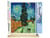 Peinture par Numéro Figured'Art - Van Gogh - La Route aux Cyprès - Kit de Loisir Créatif DIY Numéro d'Art Complet - 40x50cm toile roulée + châssis en bois à monter