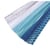 Fil chenille Mix, bleu pur, 0,9x30cm, 6  couleurs à 5 pièces,